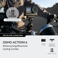 DJI Osmo Action 6 Motorcycle & Mountain Cycling Combo