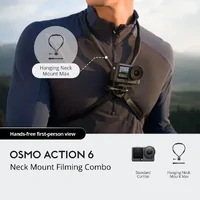 DJI Osmo Action 6 Neck Mount Filming Combo