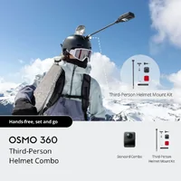 DJI Osmo 360 Third-Person Helmet Combo