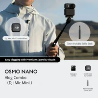 DJI Osmo Nano Vlog Combo (128GB, DJI Mic Mini Transmitter Infinity Black)