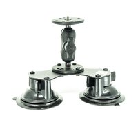 RAM Double Suction Mount Assembly With Short (60 mm) Arm