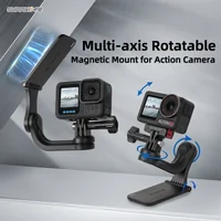 Sunnylife Multi-axis Rotatable Magnetic Mount for Action Cameras and Pocket Gimbals