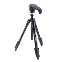 Manfrotto Compact Action Tripod with Hybrid Head, Black