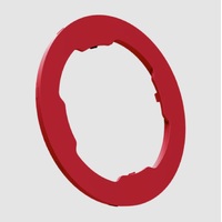 Quad Lock Coloured MAG Ring - Red