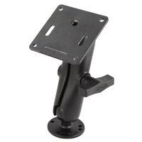 RAM Double Ball Mount with 75x75mm VESA Plate