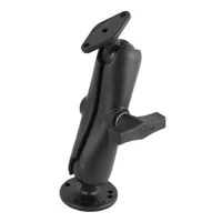 RAM Double Ball Mount with Diamond Plate Adapter - Medium