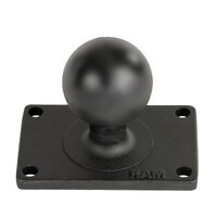 RAM Ball Base with 1.5" x 2.5" 4-Hole Pattern - C Size