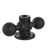 RAM Double Ball Adapter with Round Base - C Size