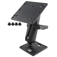 RAM Double Ball Mount with 75x75mm VESA Plate and 100x100mm VESA Plate