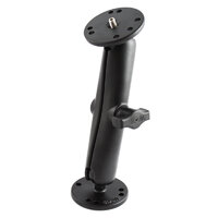 RAM Double Ball Mount with 1/4"-20 Male Thread - B Size Long