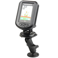 RAM Drill-Down Double Ball Mount for Humminbird Piranha + More