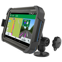 RAM EZ-Roll'r Drill-Down Mount for Garmin Fleet 770, Overlander + More