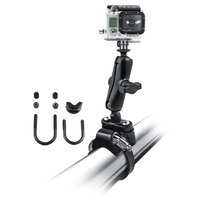 RAM ATV/UTV Handlebar U-Bolt Mount with Action Camera Adapter