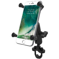 RAM X-Grip Large Phone Mount with Handlebar U-Bolt Base - Medium