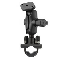 RAM Handlebar U-Bolt Double Ball Mount - B Size Short
