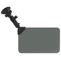 RAM Twist-Lock Suction Cup Mount with Swivel Socket Arm & Sun Visor
