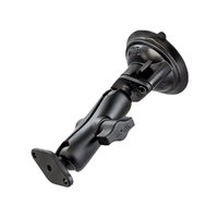 RAM Twist-Lock Suction Cup Double Ball Mount