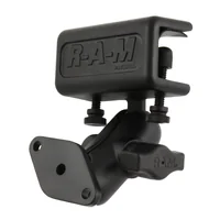 RAM Glare Shield Clamp Mount with Diamond Plate