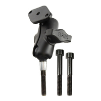 RAM Motorcycle Handlebar Clamp Mount with M8 Bolts - Short