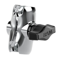 RAM Chrome Double Socket Arm - B Size Short