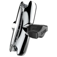 RAM Chrome Double Socket Arm - B Size Medium