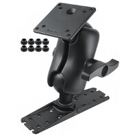 RAM Ball Mount with 100x100mm VESA Plate & Large Electronics Plate