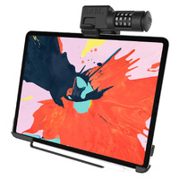 RAM EZ-Roll'r Combo Locking Holder for iPad Pro 12.9 3rd - 5th Gen