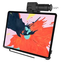 RAM EZ-Roll'r Keyed Locking Holder for iPad Pro 12.9 3rd - 5th Gen