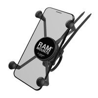 RAM X-Grip Large Phone Mount with RAM EZ-On/Off Bicycle Base