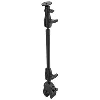RAM Tough-Claw 9" Pipe Mount with Round Plate Adapter