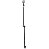 RAM Tough-Pole Camera Mount with Double Pipe & RAM Track-Node Base