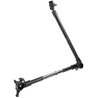 RAM Tough-Pole 48" Double Pipe Mount with RAM Track-Node Base