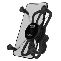 RAM X-Grip Large Phone Mount with RAM Tough-Strap Handlebar Base