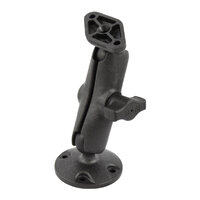 RAM Composite Drill-Down Mount with Diamond Plate - Medium