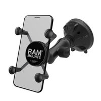 RAM X-Grip Phone Mount with Twist-Lock Low-Profile Suction Cup