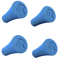 RAM X-Grip Blue Rubber Cap 4-Pack