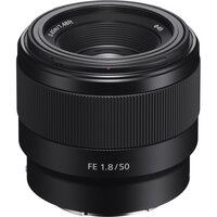 Sony FE 50mm f/1.8 Full-frame Lens (open box)