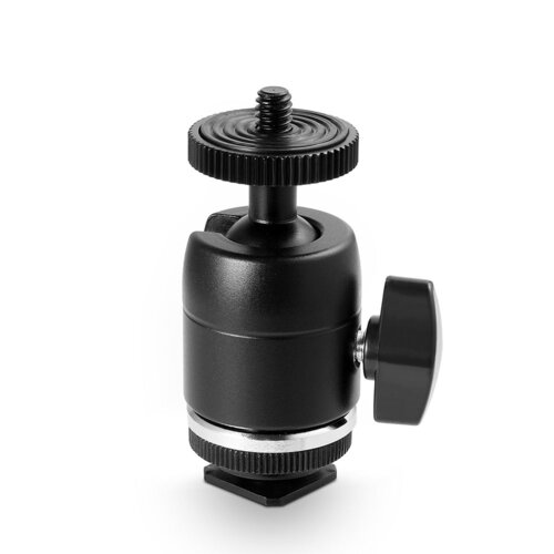 SmallRig Multi-Functional Ball Head with Removable Top & Bottom Shoe Mount 1875