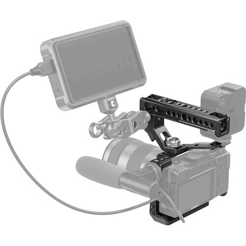 SmallRig Cage & Arri Locating Handle Kit for Sony A6600 - 3151