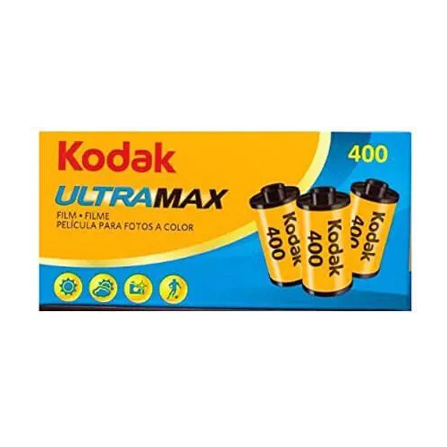 Kodak GC UltraMax 400 ISO 35mm 24 Exposure (3 Pack) - Colour Negative Film