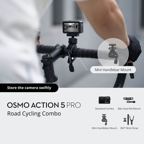DJI Osmo Action 5 Pro Road Cycling Combo