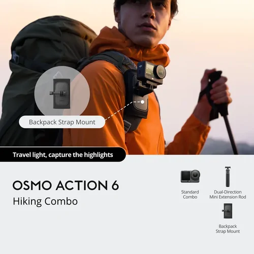 DJI Osmo Action 6 Hiking Combo