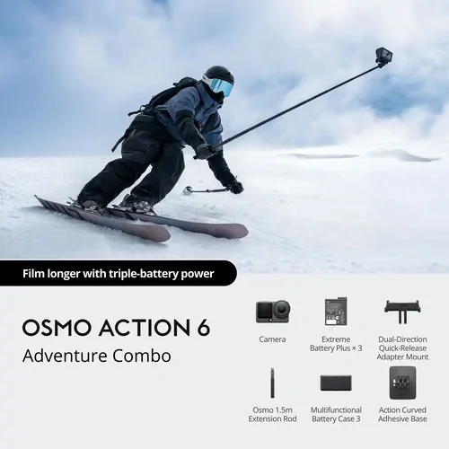 DJI Osmo Action 6 Adventure Combo