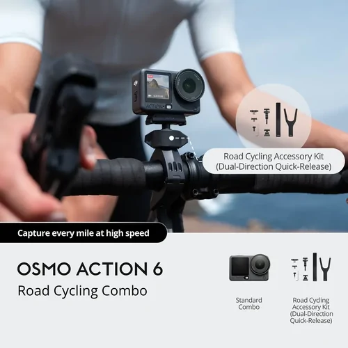 DJI Osmo Action 6 Road Cycling Combo