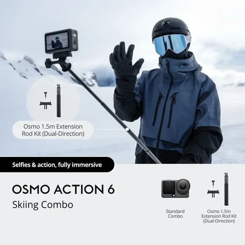 DJI Osmo Action 6 Skiing Combo