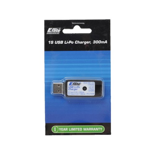 Eflite USB 1S Lipo Charger for Inductrix