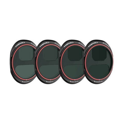 Freewell DJI Mavic 4 Pro ND/PL Filters 4 Pack - Bright Day