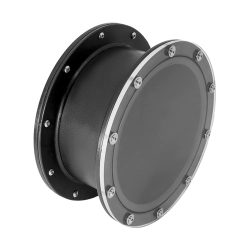 GDOME 80mm Lens Port Extension + Flat Lens Element Combo