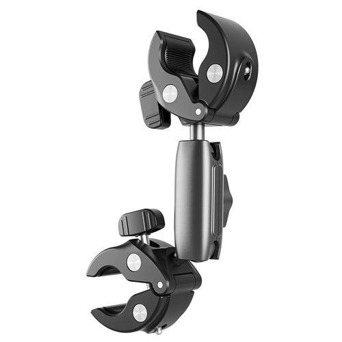 Telesin Double-Headed Claw Clamp for Bikes and Motorcycles