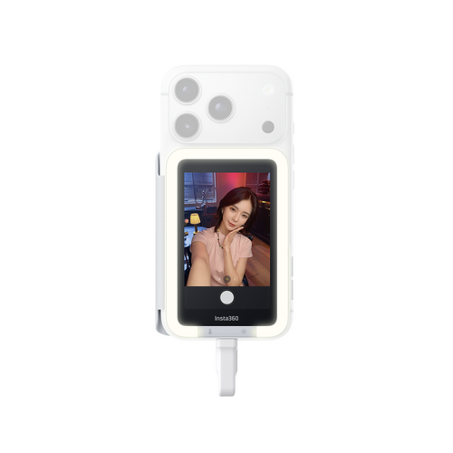 Insta360 Snap Selfie Screen With LIght